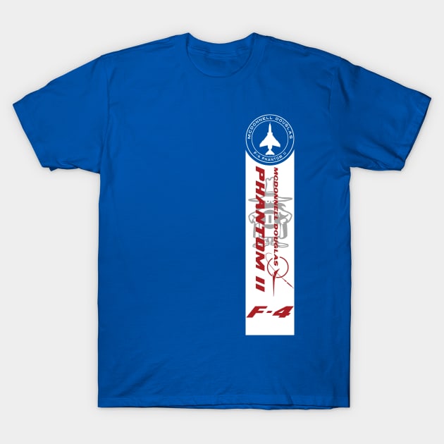 F-4 Phantom II T-Shirt by John_Matthews_Art